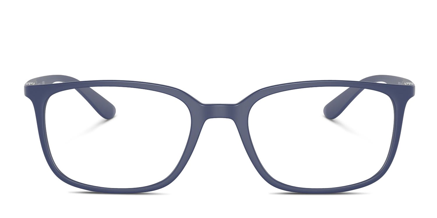 Ray-Ban RX7208 Blue glasses - Blue - Frontal View