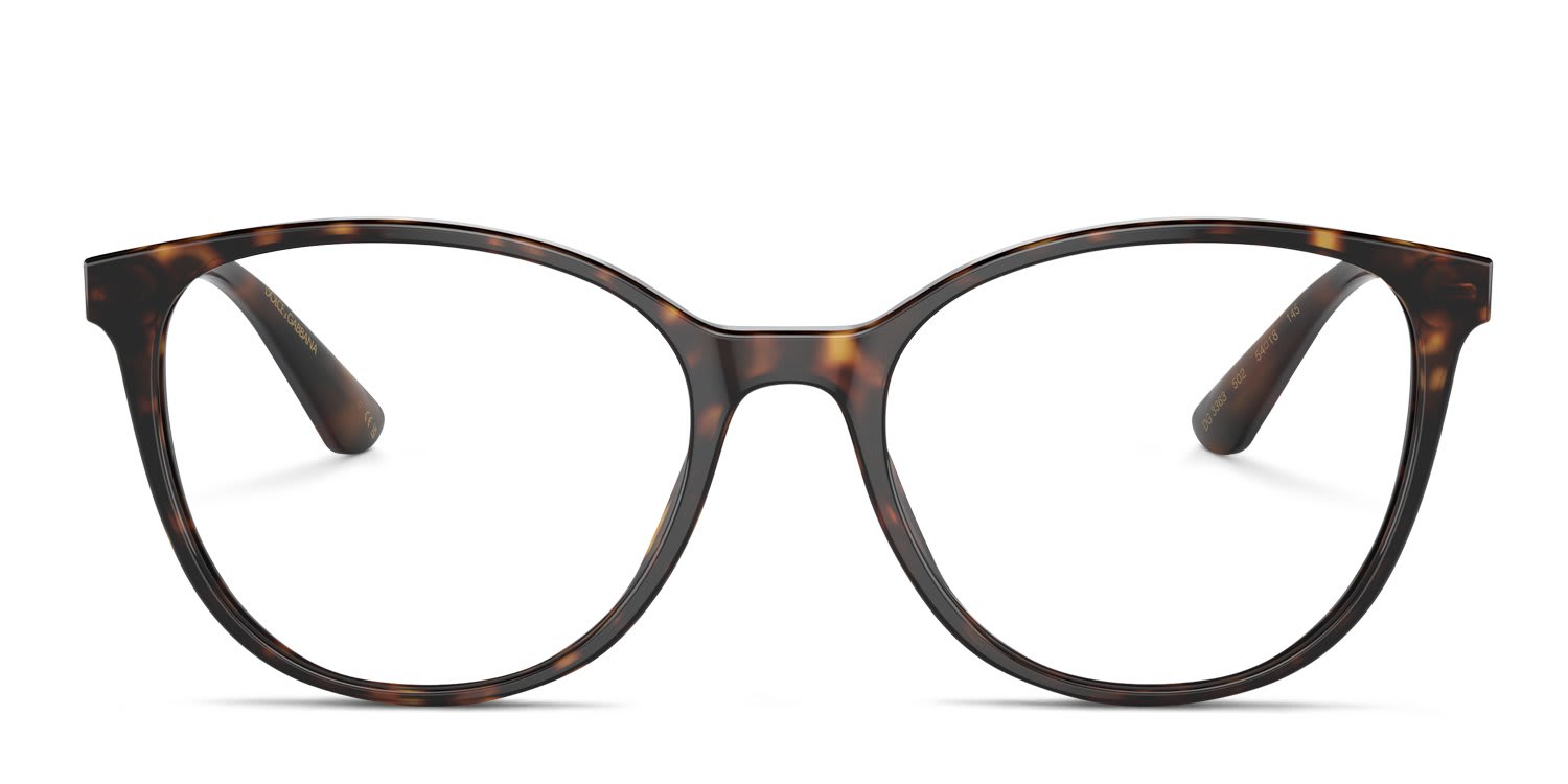 Dolce & Gabbana DG3363 Tortoise glasses - Tortoise - Frontal View