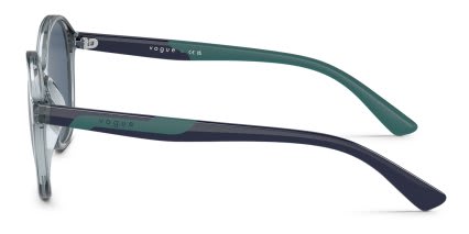 Vogue Eyewear VJ2018 Kids Blue, Clear glasses - Blue / Clear - Side View