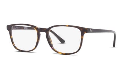 Ray-Ban RX5418 Tortoise glasses - Tortoise - Angle View
