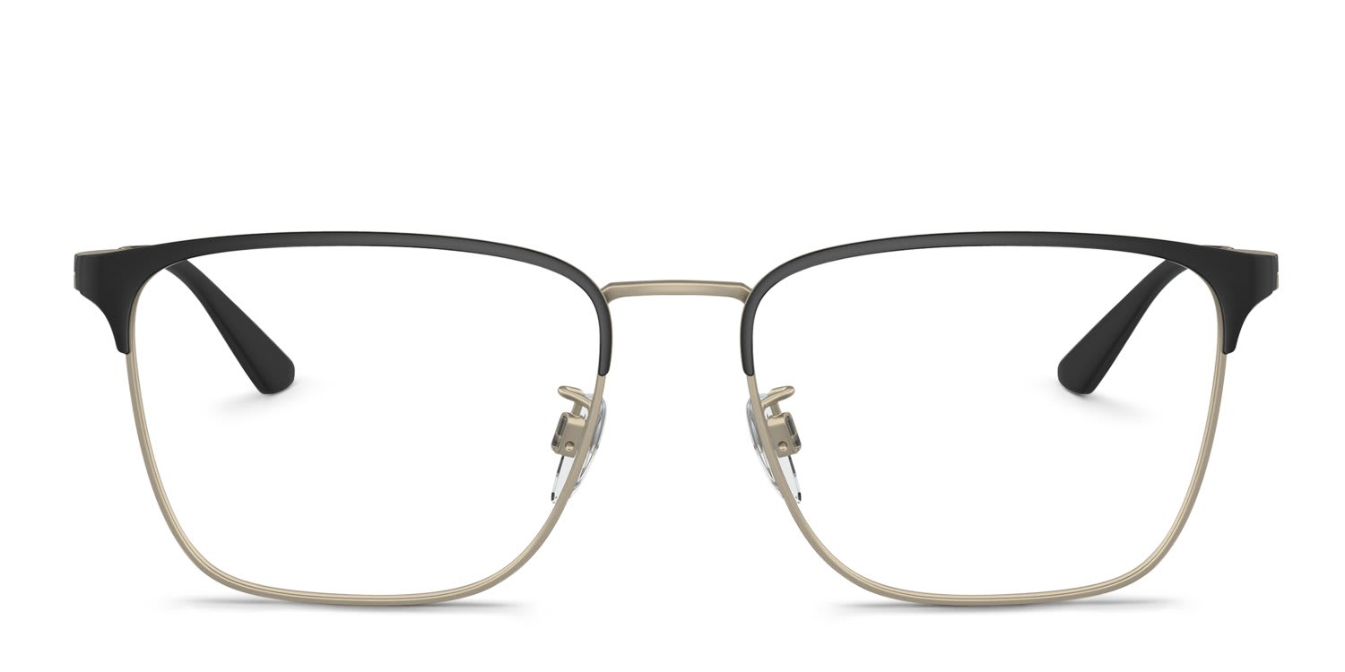 Emporio Armani EA1146D Black, Gold glasses - Black / Gold - Frontal View
