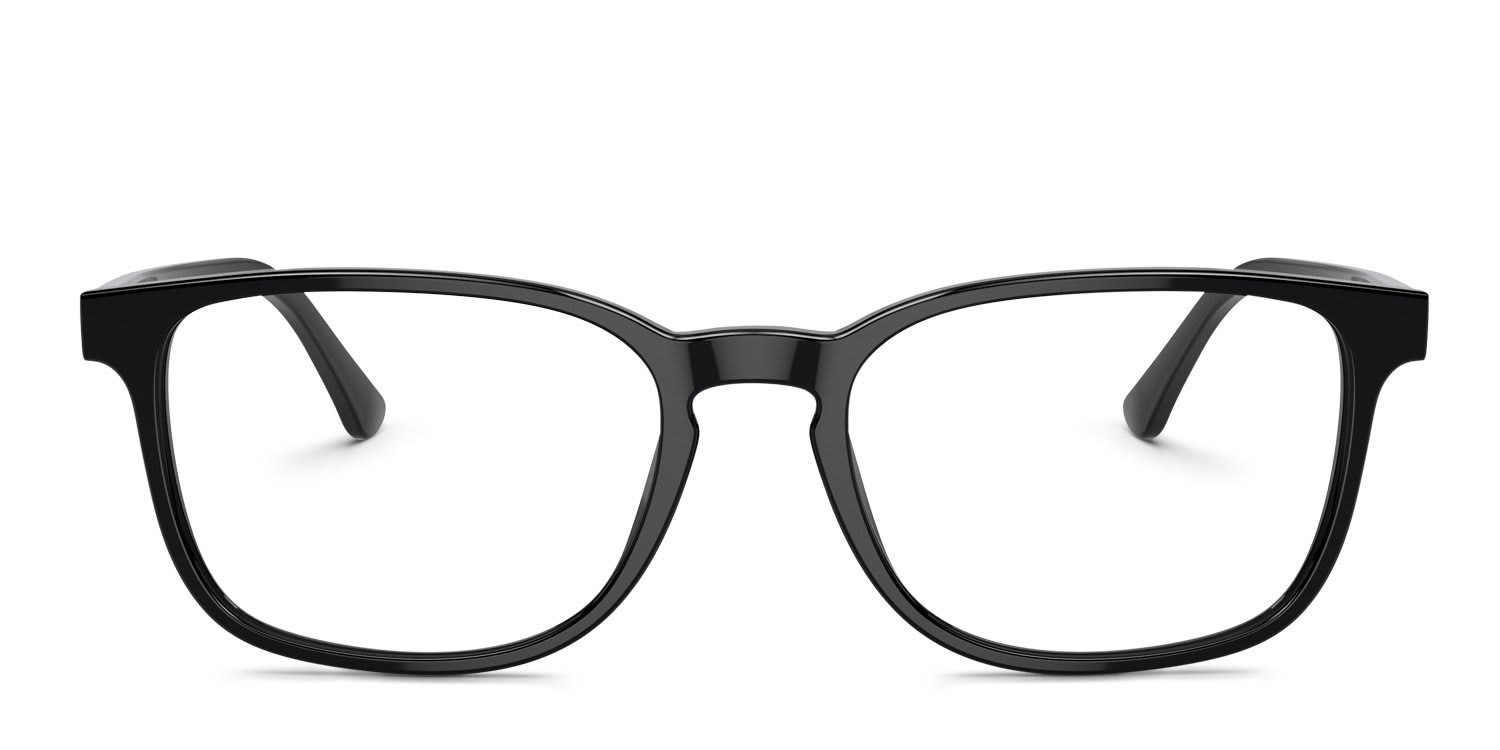 Ray-Ban RX5418F Black glasses - Black - Frontal View
