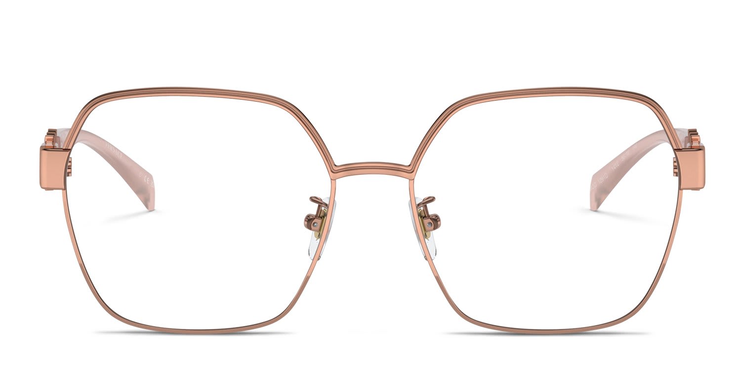 Versace VE1291D Pink, Gold glasses - Pink / Gold - Frontal View
