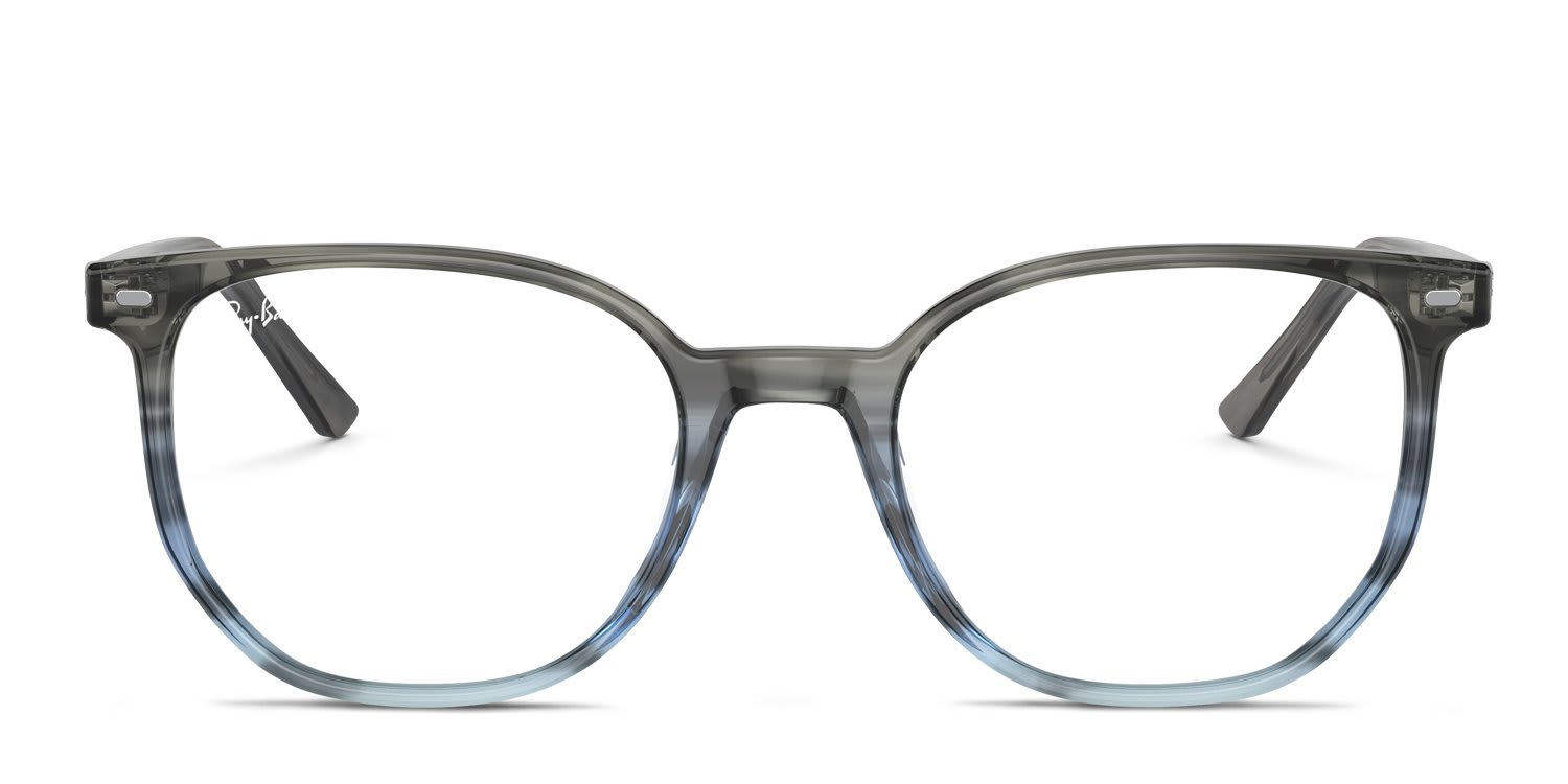 Ray-Ban RX5397 Elliot Multicolor, Gray, Blue glasses - Multicolor / Gray / Blue - Frontal View