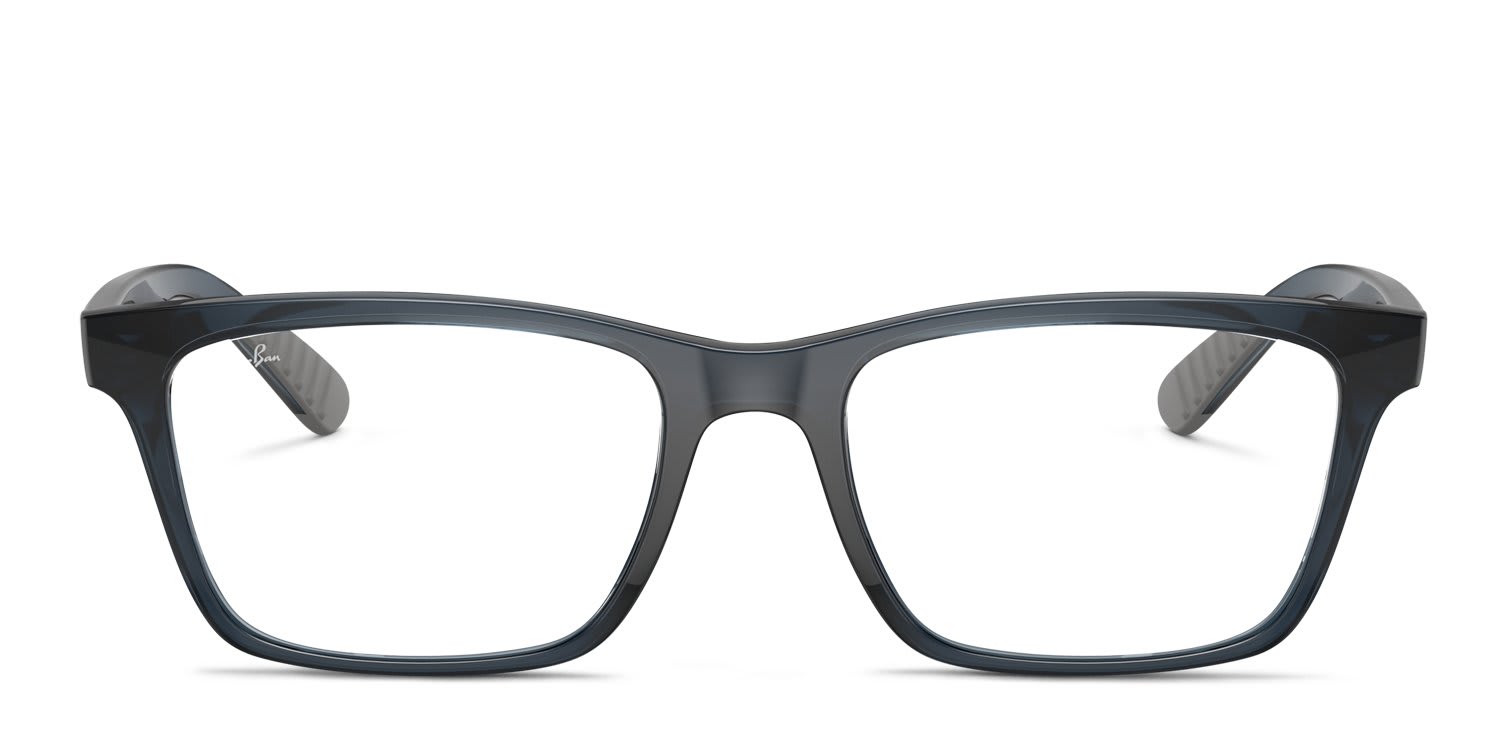 Ray-Ban RX7025 Blue glasses - Blue - Frontal View