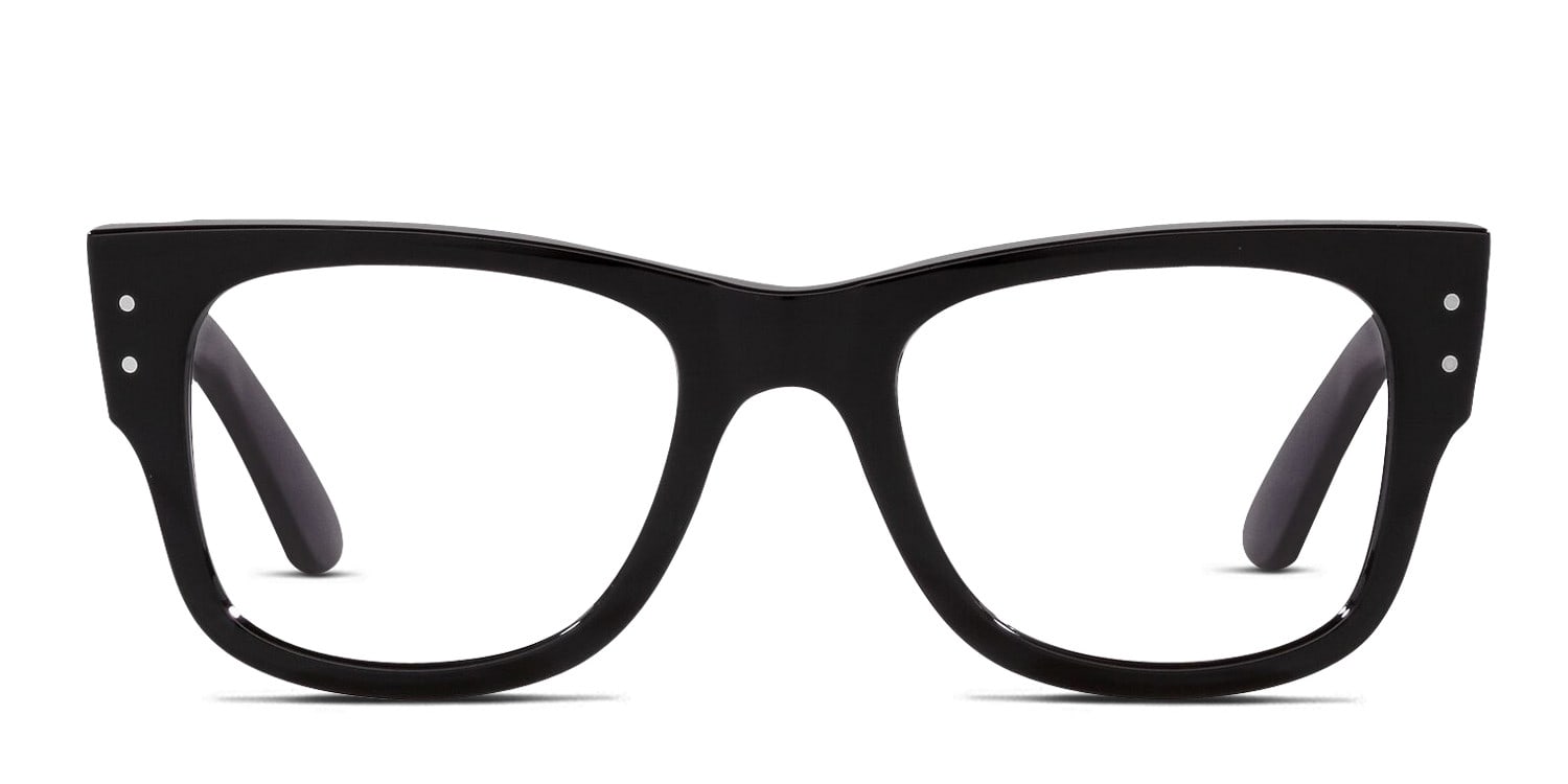 Ray-Ban RX0840V Mega Wayfarer Black glasses - Black - Frontal View