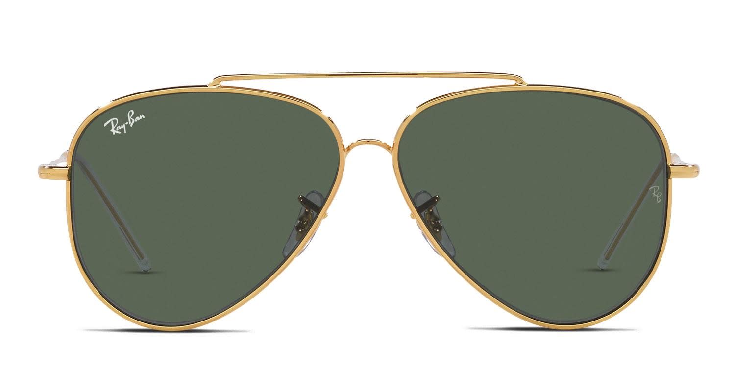 Ray-Ban RBR0101S Aviator Reverse Gold Sunglasses