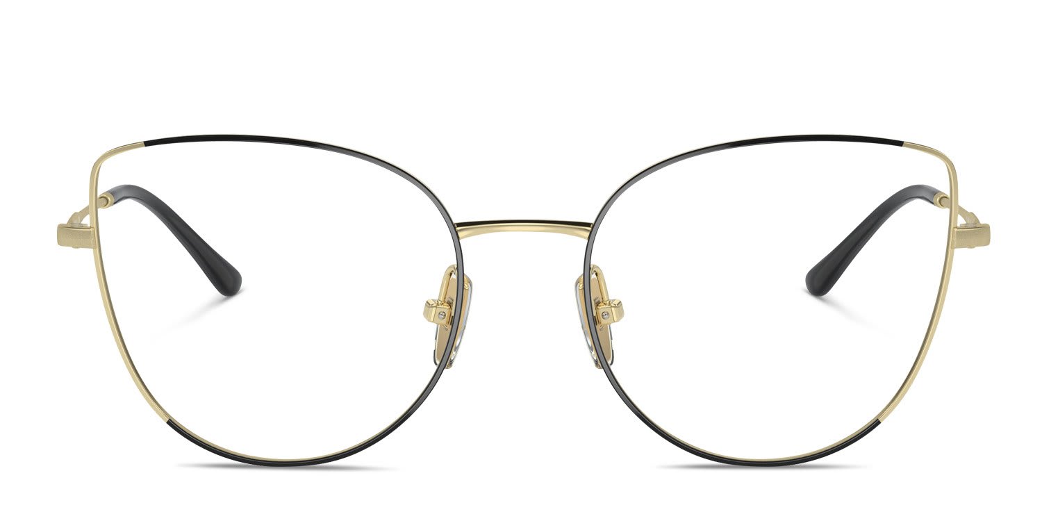 Vogue VO4298T Black, Gold glasses - Black / Gold - Frontal View