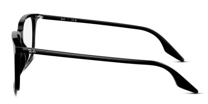 Ray-Ban RX5421 Black glasses - Black - Side View