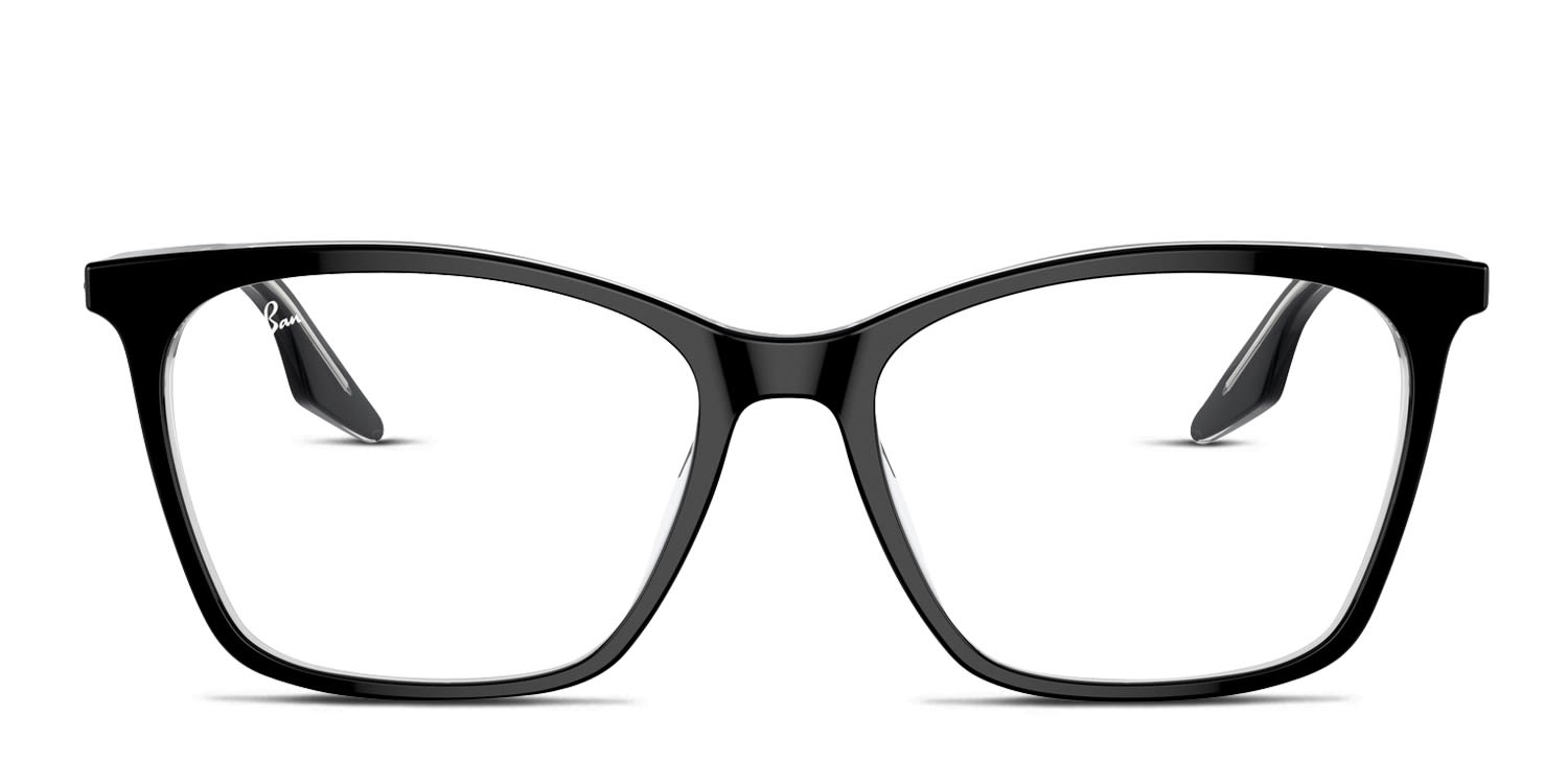 Ray-Ban RX5422 Black, Clear glasses - Black / Clear - Frontal View