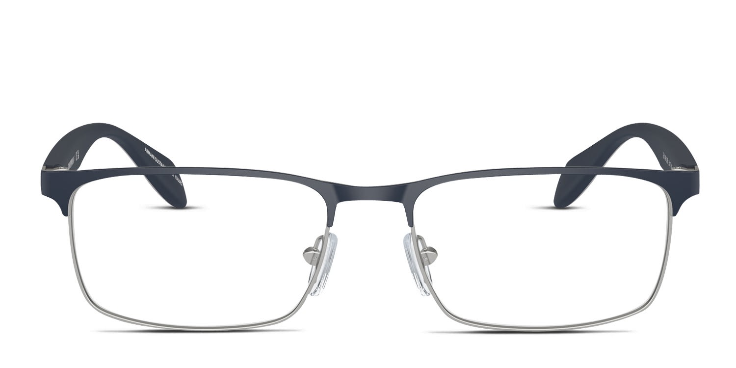 Emporio Armani EA1149 Silver, Blue glasses - Silver / Blue - Frontal View