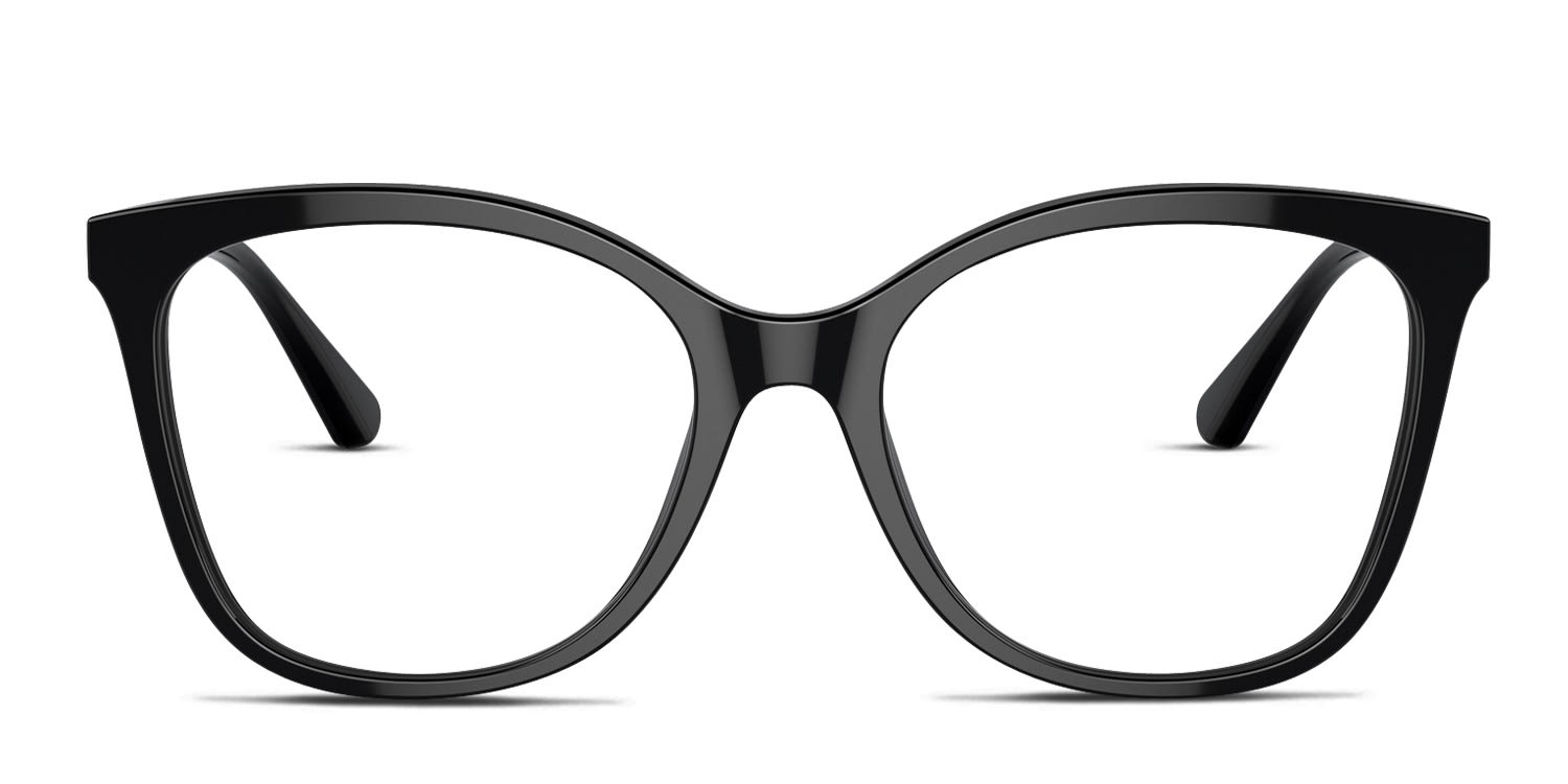 Emporio Armani EA3231 Black glasses - Black - Frontal View