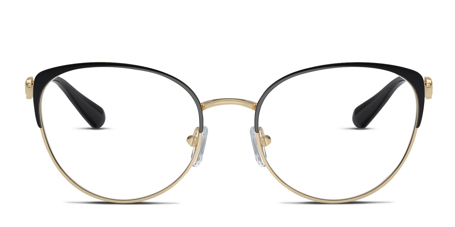 Emporio Armani EA1150 Gold, Black glasses - Gold / Black - Frontal View