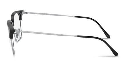 Ray-Ban RX7216 New Clubmaster Black, Silver glasses - Black / Silver - Side View