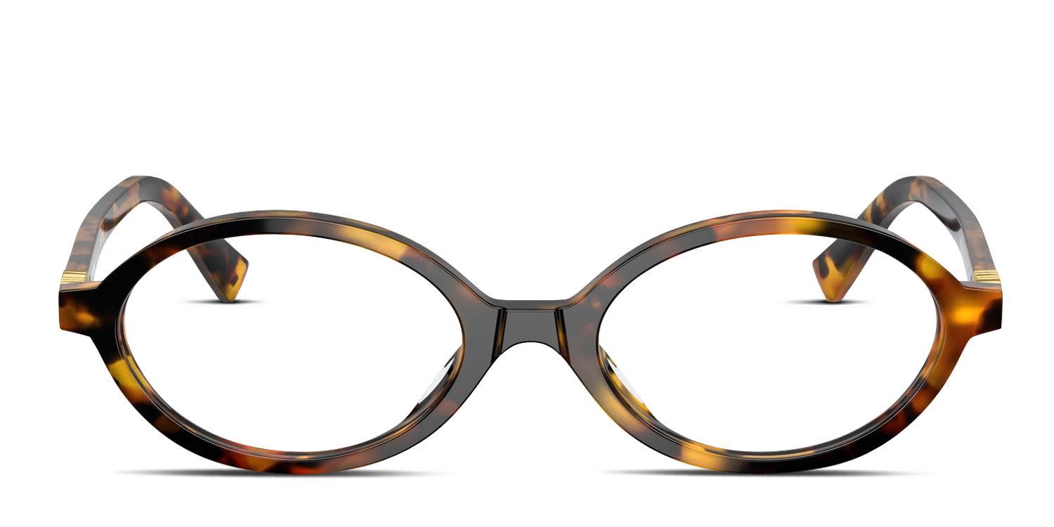 Miu Miu MU01XV Bronze, Tortoise glasses - Bronze / Tortoise - Frontal View