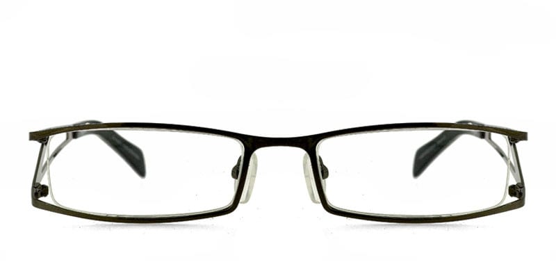 Eight 460C Gunmetal NA Rectangle Half Frame sunglasses - front