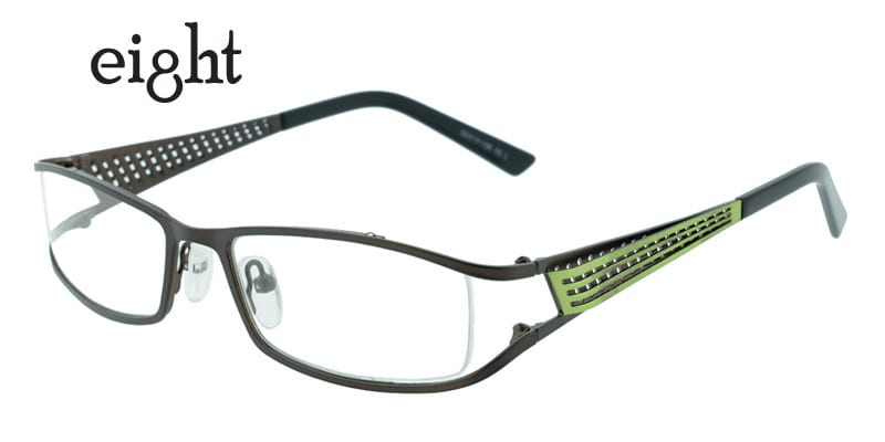 Eight 274D Dark Brown w/Green NA