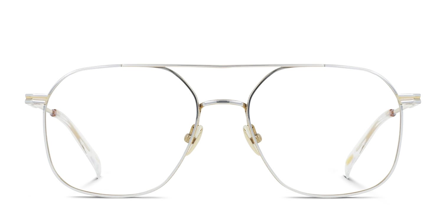 RAEN Spyre Silver, Gold glasses - Silver / Gold - Frontal View