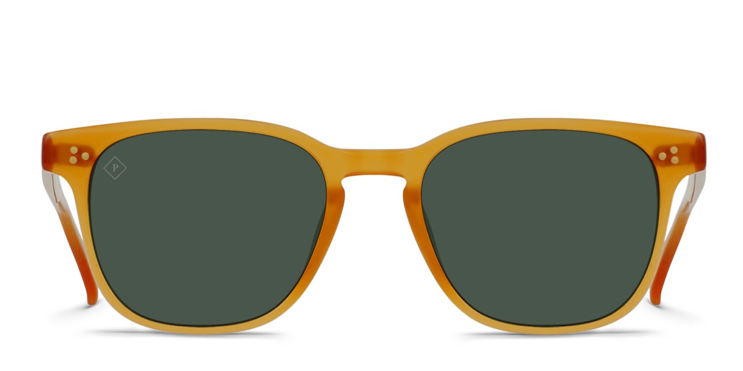 RAEN Alvez Orange glasses - Orange - Frontal View