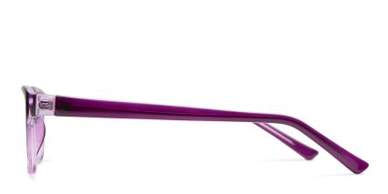 Tyra Purple glasses - Purple - Side View