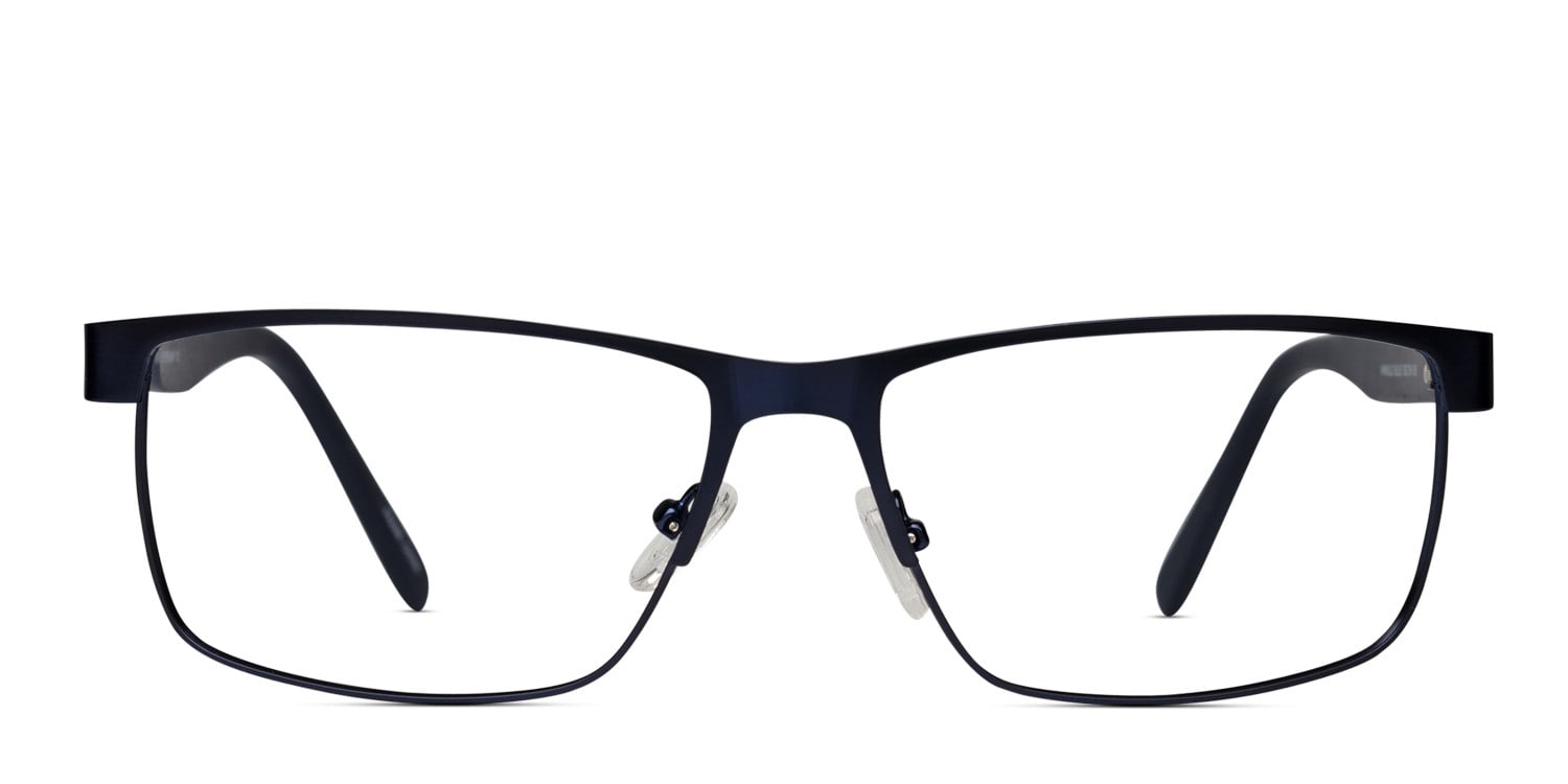 Arnold Dark Blue Square, Oversized Full Frame eyeglasses - front