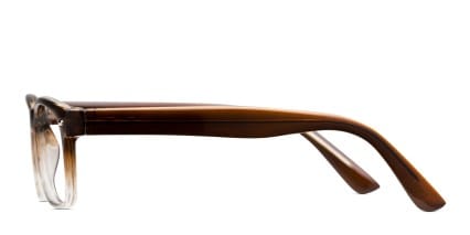 Skip Kids Brown/Clear glasses - Brown / Clear - Side View