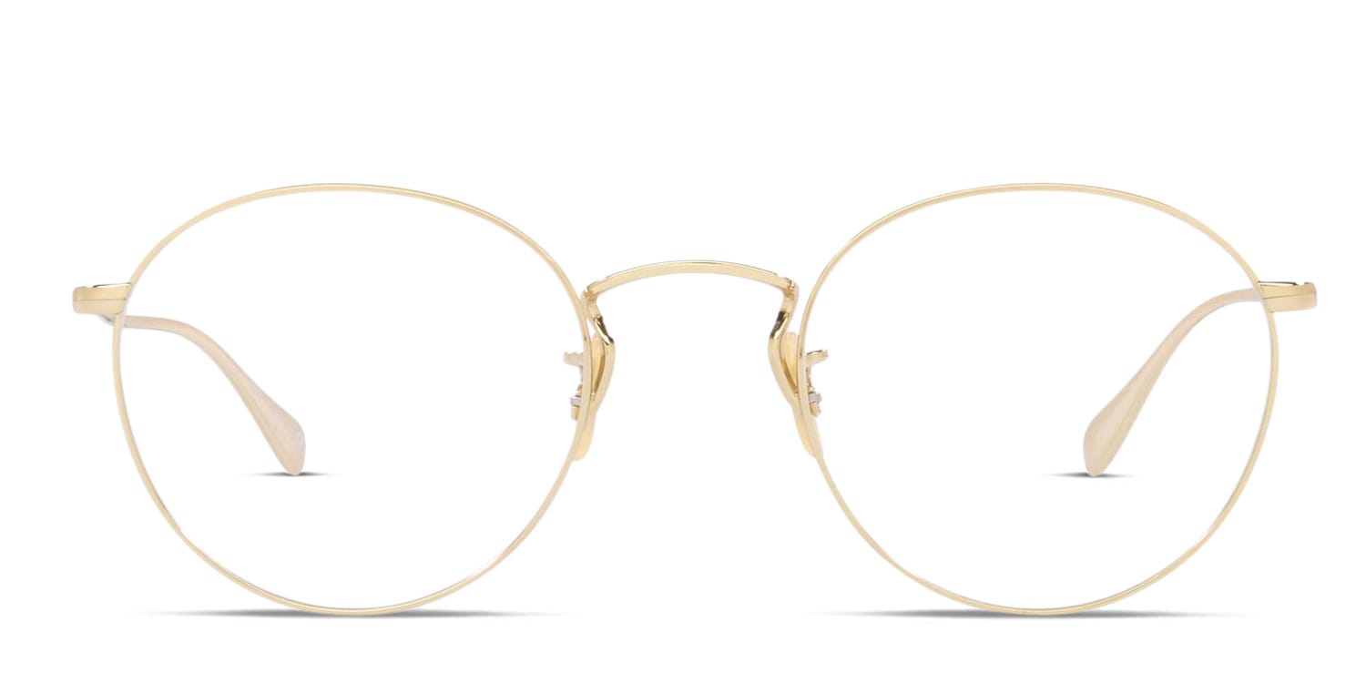 Oliver Peoples Ov1186 Coleridge Gold Prescription Glasses 