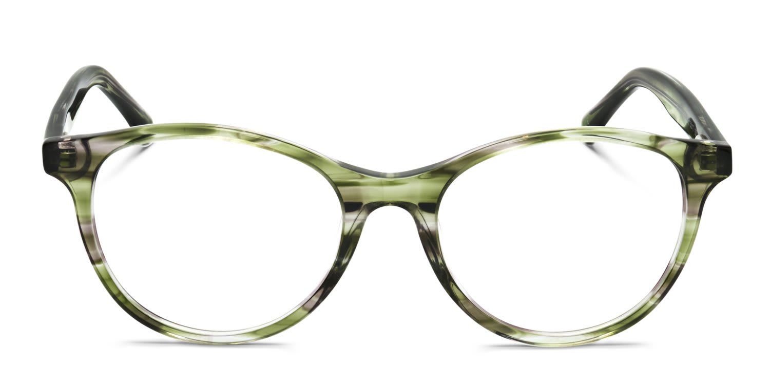 Roxy RX4002 Green, Multicolor glasses - Green / Multicolor - Frontal View