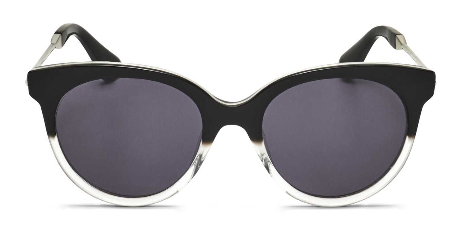 Sandro SDS2000 Black, Clear glasses - Black / Clear - Frontal View