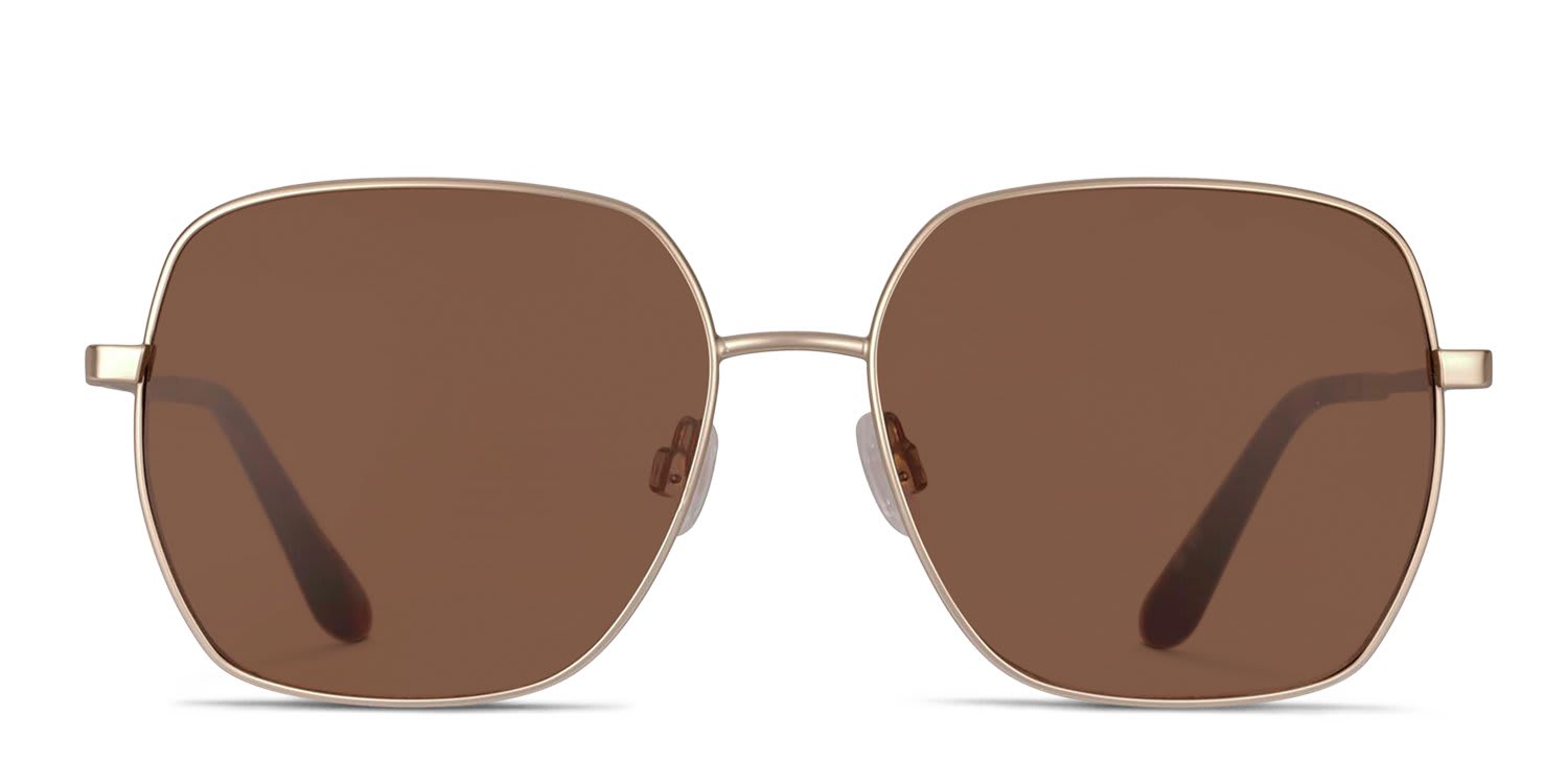 Barbour BAS-3100 Gold glasses - Gold - Frontal View