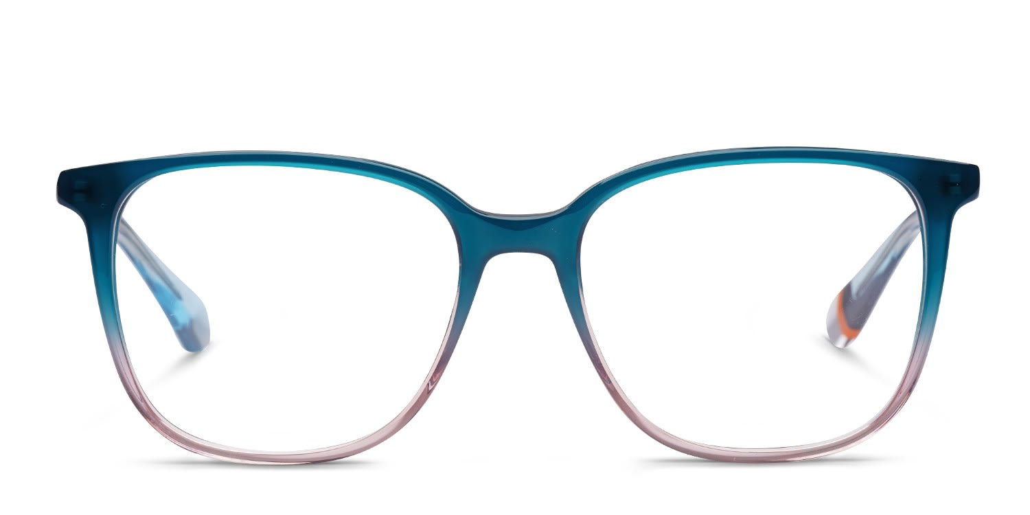 Superdry SDO-3023 Green, Pink glasses - Green / Pink - Frontal View