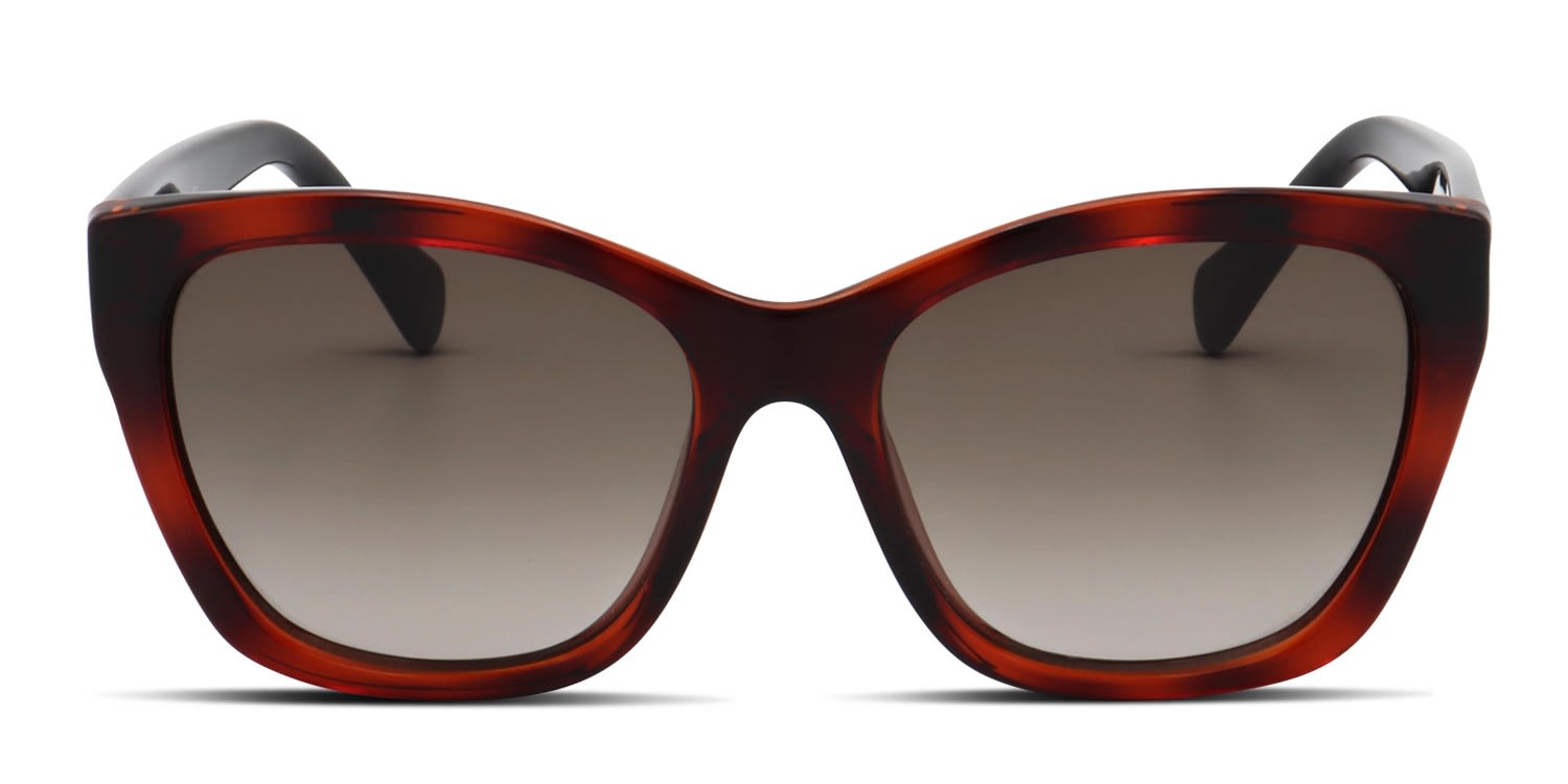 Ferragamo SF957S Tortoise, Brown glasses - Tortoise / Brown - Frontal View