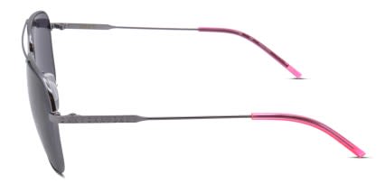 DKNY DK113S Gunmetal, Gray glasses - Gunmetal / Gray - Side View