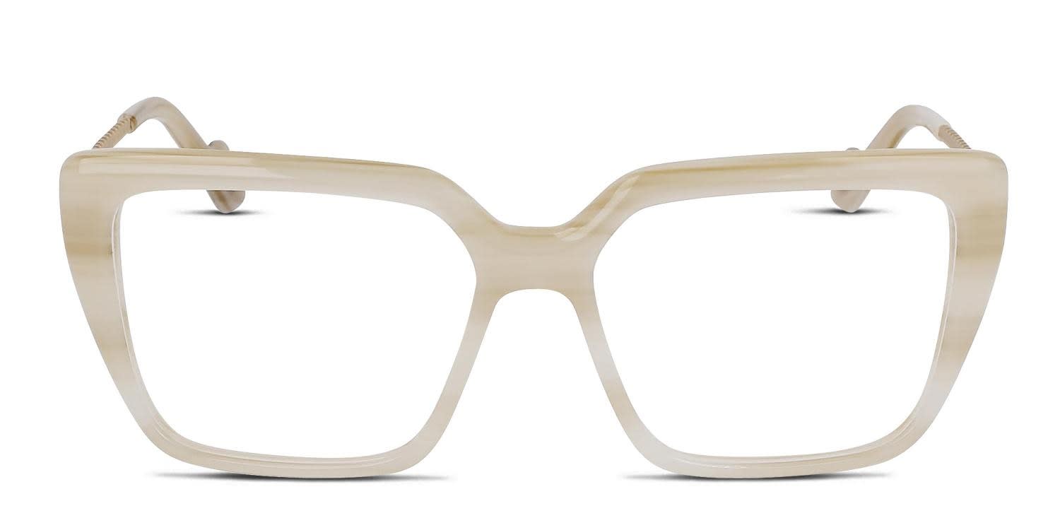 Lanvin LNV2633 White, Beige glasses - White / Beige - Frontal View
