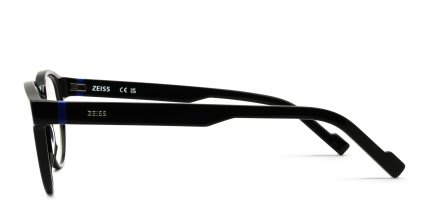 Zeiss ZS23535 Shiny Black glasses - Shiny Black - Side View