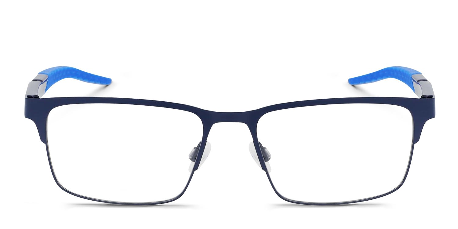 Nike 8154 Blue glasses - Blue - Frontal View