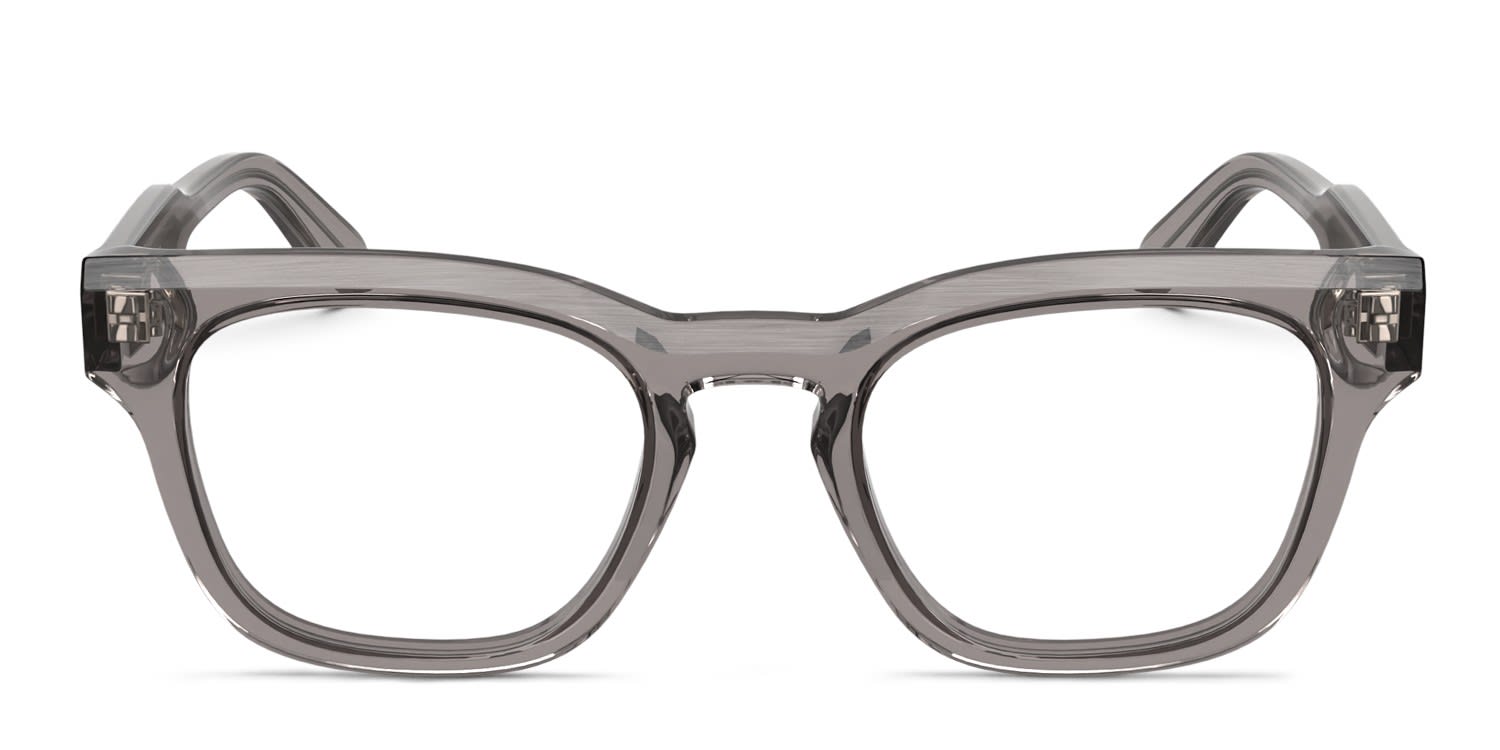 Calvin Klein CK25521 Purple, Gray, Clear glasses - Purple / Gray / Clear - Frontal View