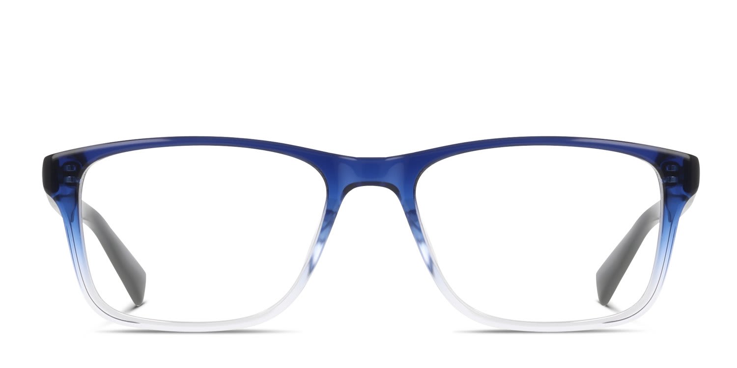 Nike 1000C Kids Blue, Clear glasses - Blue / Clear - Frontal View