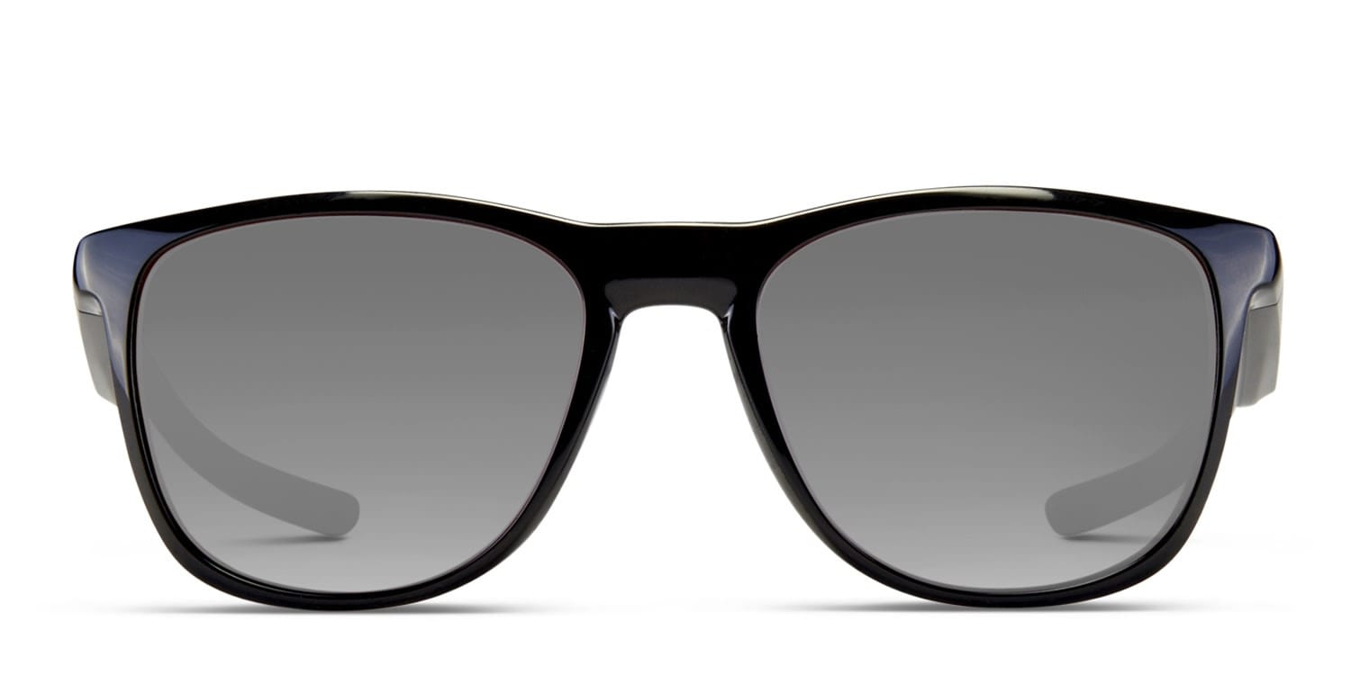 Oakley Trillbe X Shiny Black/Red Square Full Frame sunglasses - front