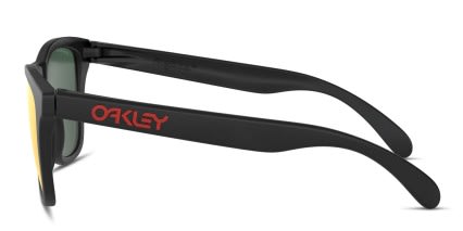 Oakley OO9245 Frogskins (A) Black, Red glasses - Black / Red - Side View