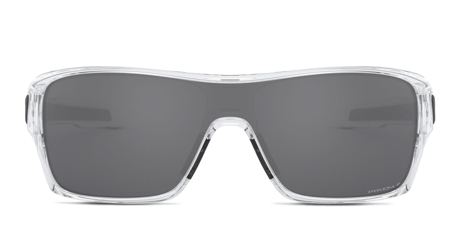 Oakley OO9307 Turbine Rotor Black , Clear glasses - Black / Clear - Frontal View