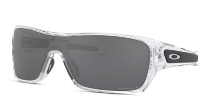 Oakley OO9307 Turbine Rotor Black , Clear glasses - Black / Clear - Angle View