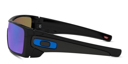 Oakley OO9101 Batwolf Black , Blue glasses - Black / Blue - Side View