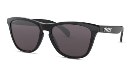 Oakley OO9245 Frogskins (A) Black, Gray glasses - Black / Gray - Angle View