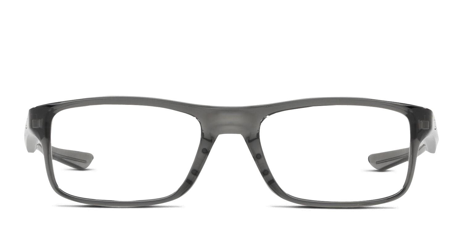 Oakley OX8081 Plank 2.0 Gray, Clear glasses - Gray / Clear - Frontal View