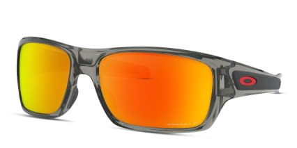 Oakley OO9263 Turbine Black , Gray , Red Prescription Sunglasses - 50% ...