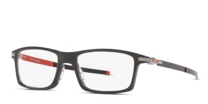 Oakley OX8050 Pitchman Shiny Black glasses - Shiny Black - Angle View