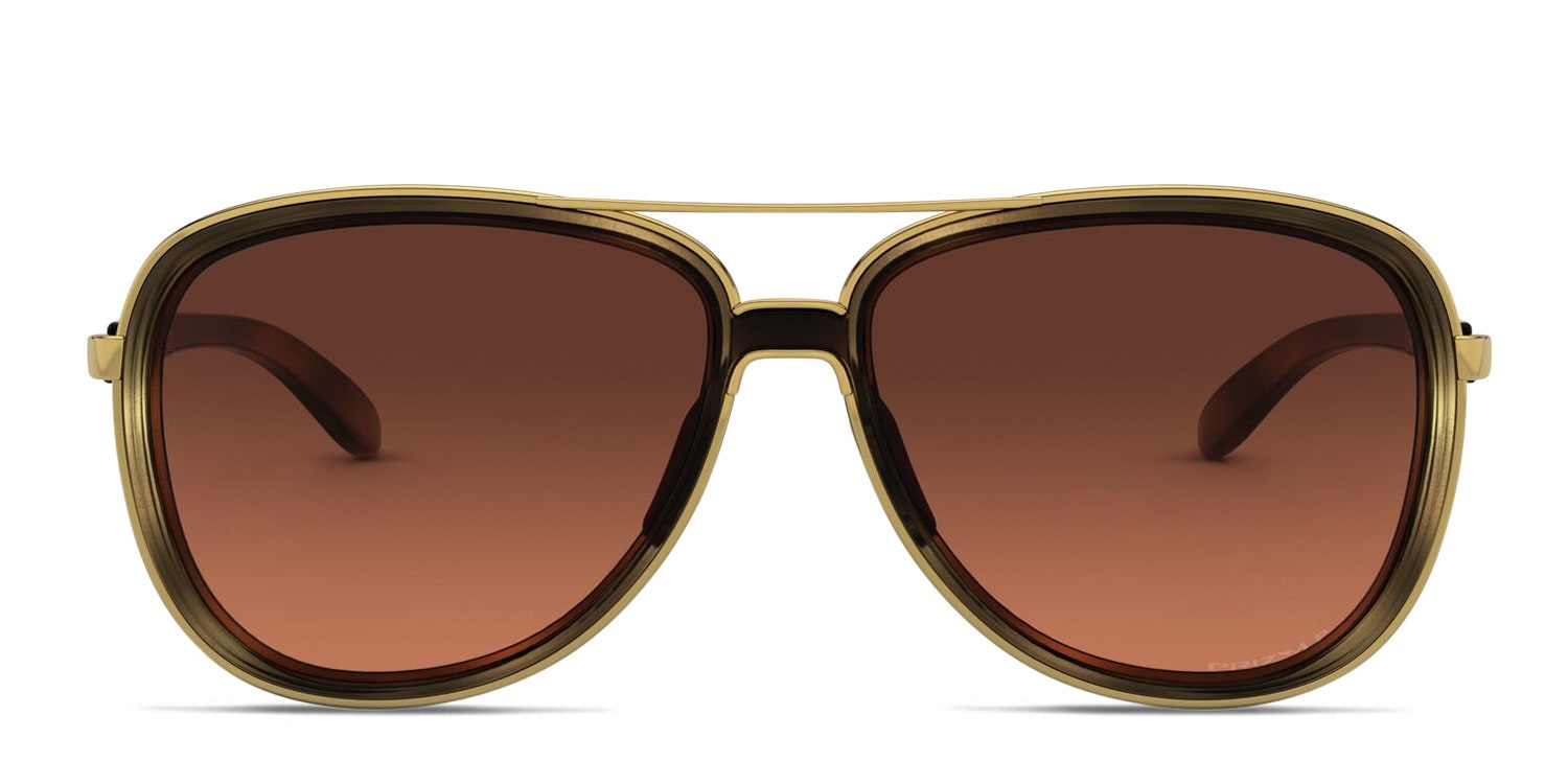 Oakley OO4129 Split Time Brown , Tortoise glasses - Brown / Tortoise - Frontal View