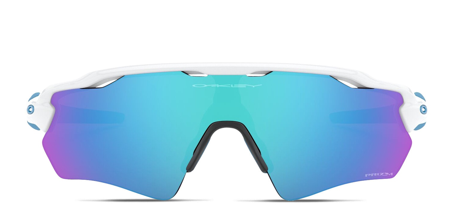 Oakley OJ9001 Radar EV XS Path Kids Blue , White glasses - Blue / White - Frontal View