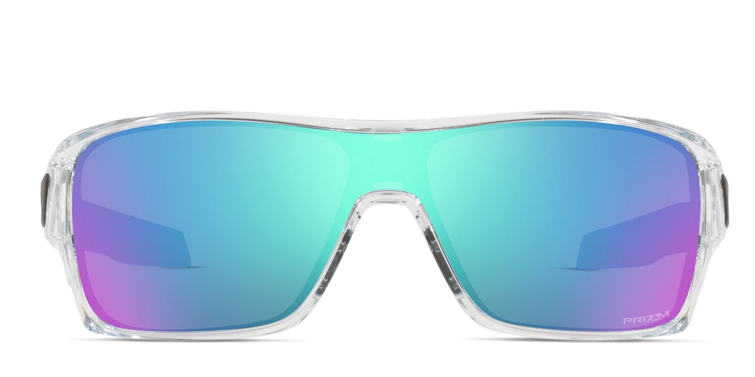Oakley OO9307 Turbine Rotor Blue , Clear glasses - Blue / Clear - Frontal View